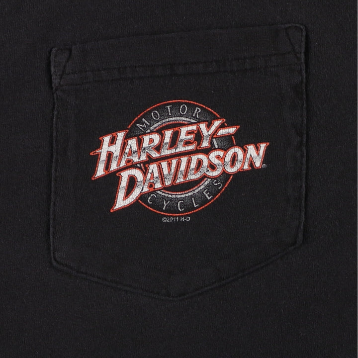 Harley-Davidson Back Print Motorcycle Bike T-Shirt Men's XL /eaa429322