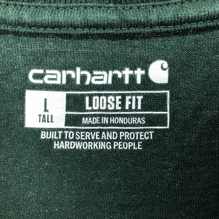 Carhartt Loose Fit Plain Pocket Long T-Shirt, Men's L size / eaa429406