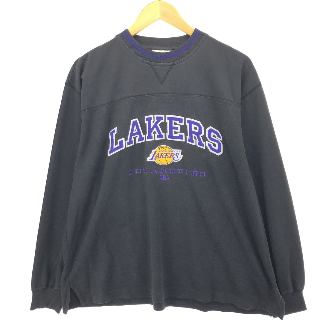 90'S Lee SPORT NBA LOS ANGELES LAKERS Los Angeles Lakers Long T-shirt Men's L size /eaa429409