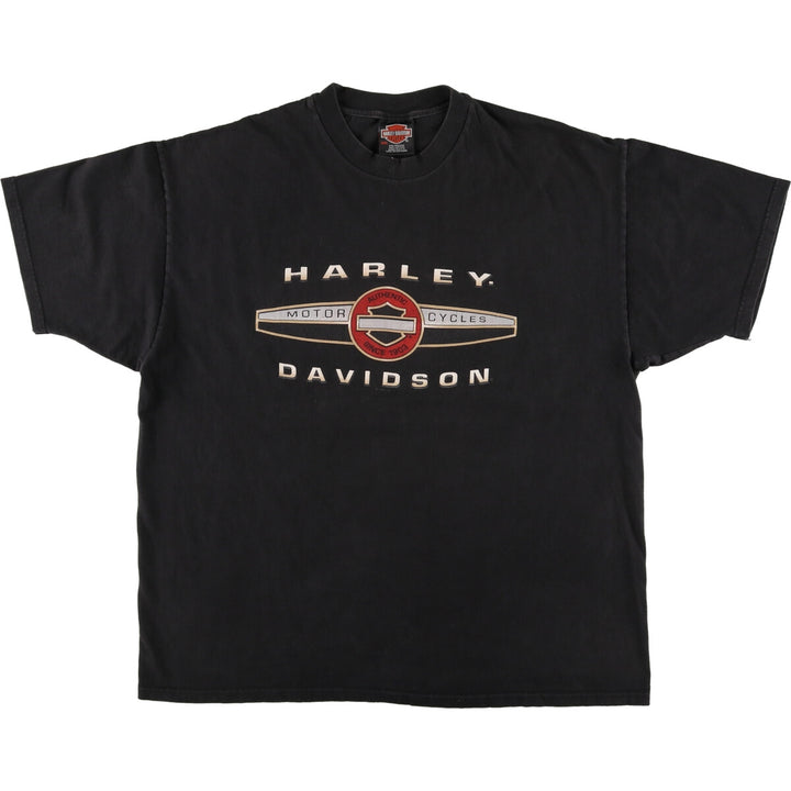 90'S Harley-Davidson Motorcycle Bike T-shirt Made in USA Men's XXL Vintage /eaa429433