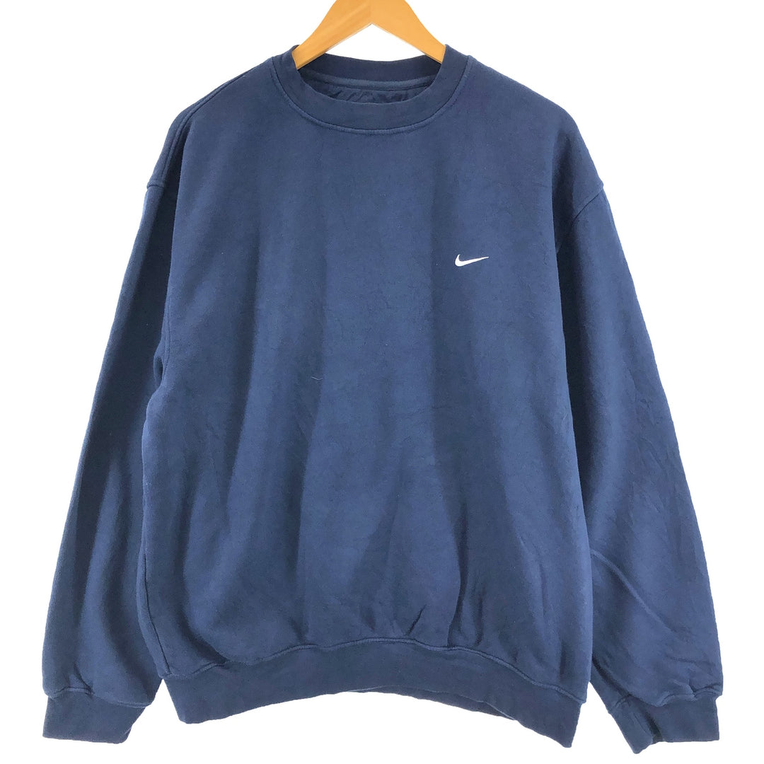 00'S Nike One Point Logo Sweatshirt Trainer Men's L /eaa429450