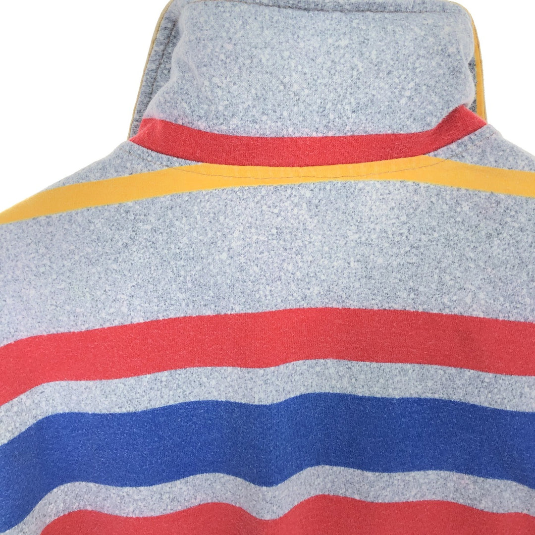 90s~ Benetton Half-Zip Sweatshirt Trainer Made in Italy Men's L Size Vintage /eaa429499