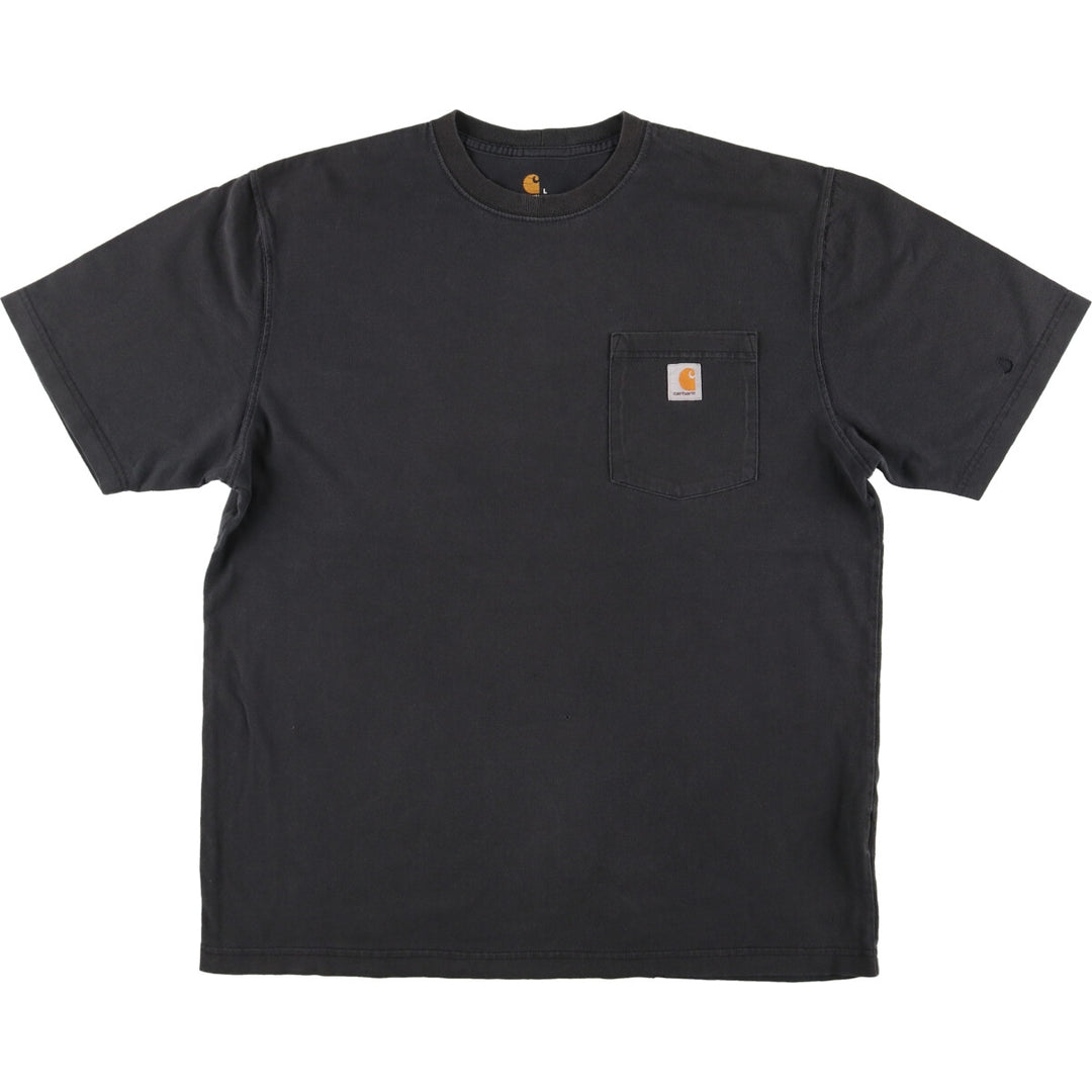 Carhartt ORIGINAL FIT short sleeve one point logo pocket T-shirt Men's L /eaa429512