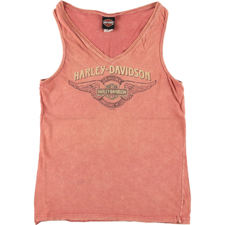 Harley-Davidson V-neck tank top for women, size L / eaa429599