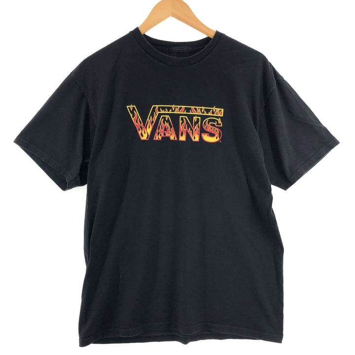 VANS Fire Pattern Surf Skate T-Shirt Men's L /eaa429607