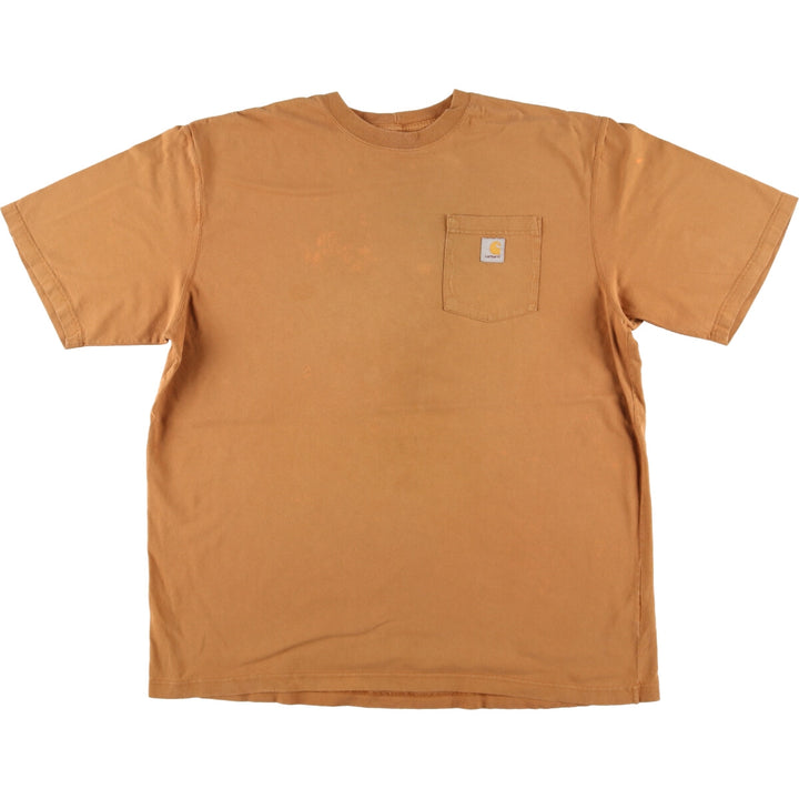 Carhartt Short Sleeve One Point Logo Pocket T-Shirt Men's XL /eaa429627