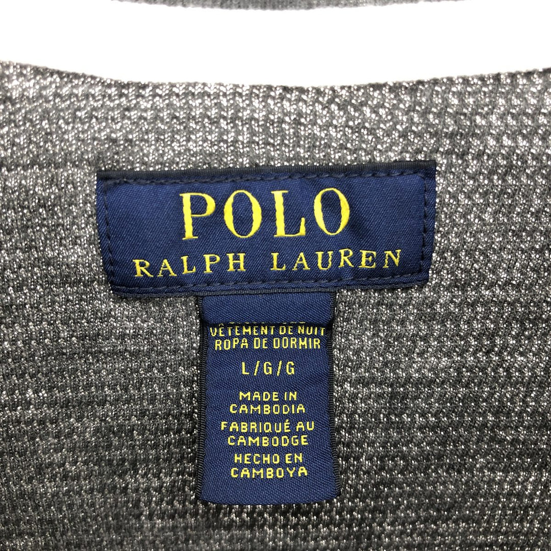 Ralph Lauren POLO RALPH LAUREN SLEEPWEAR Thermal Long T-shirt Men's L /eaa429717