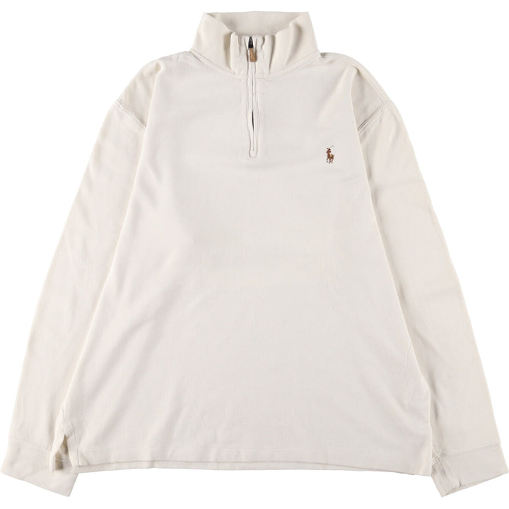 Ralph Lauren POLO RALPH LAUREN Half-zip sweatshirt, sweatshirt, men's size L / eaa429772