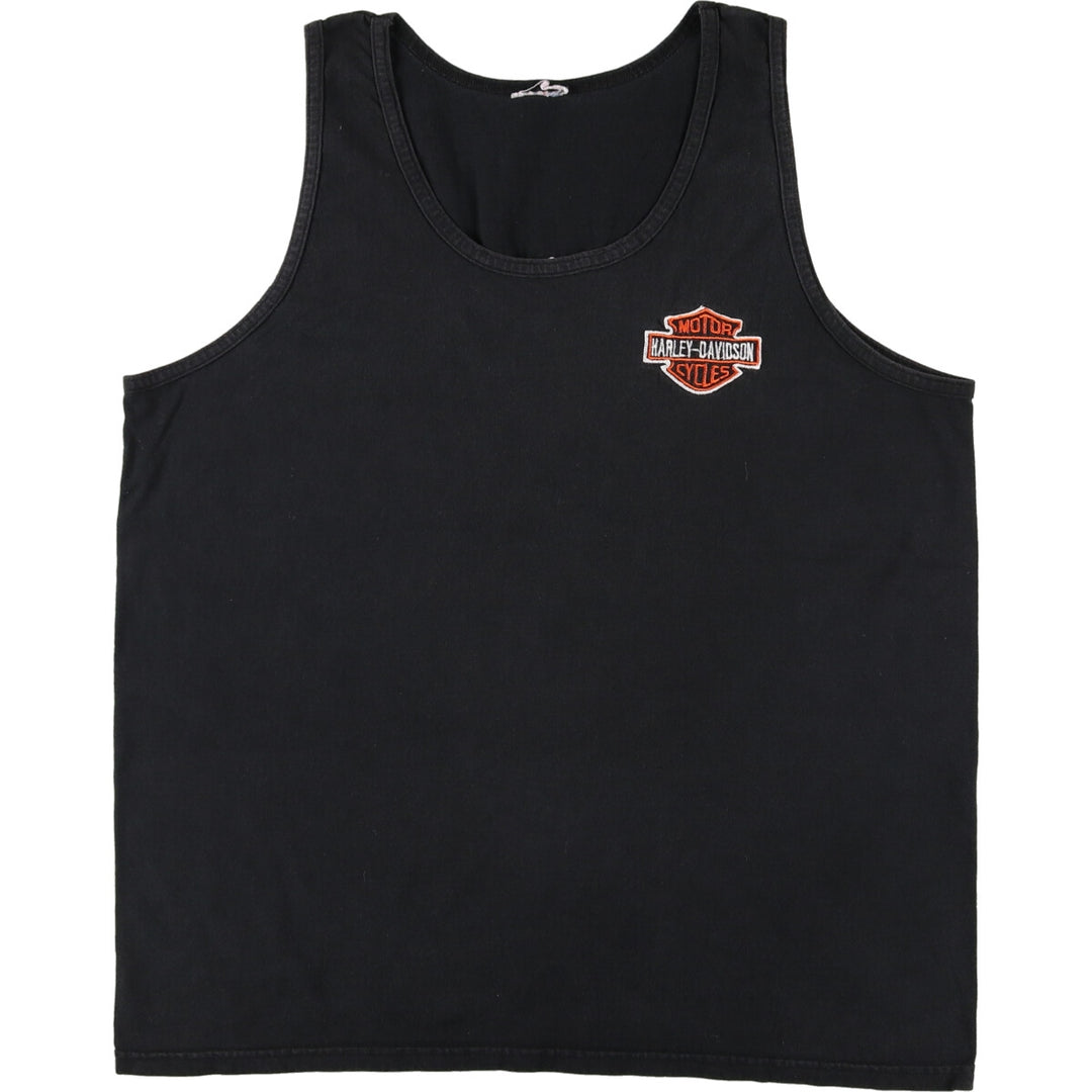 Harley-Davidson Back Embroidered Tank Top Men's L Size / eaa429779