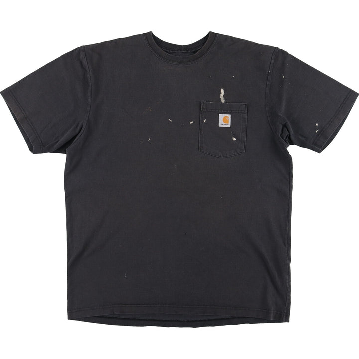 Carhartt ORIGINAL FIT short sleeve one point logo pocket T-shirt Men's L /eaa429804