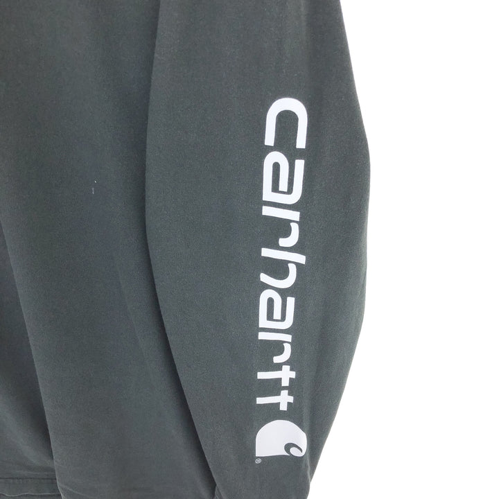 Carhartt ORIGINAL FIT Long T-shirt, Men's XL cotton black type Vintage Second Hand