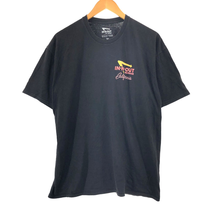 IN-N-OUT BURGER Back Print Advertising T-Shirt Men's XL /eaa429865