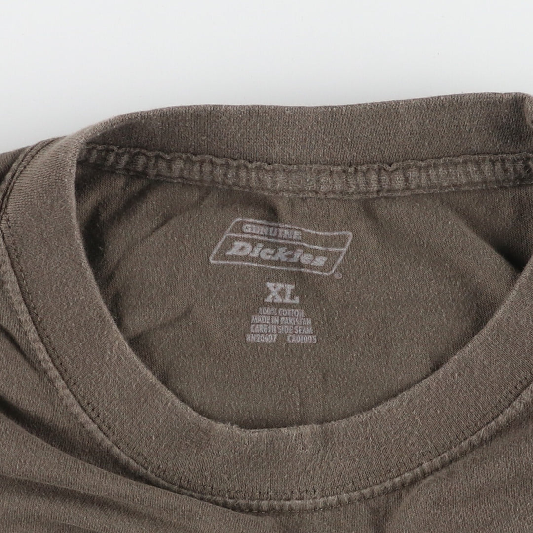 Dickies Plain Short Sleeve Pocket T-Shirt Men's XL /eaa429867