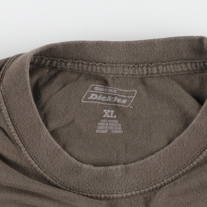 Dickies Plain Short Sleeve Pocket T-Shirt Men's XL /eaa429867