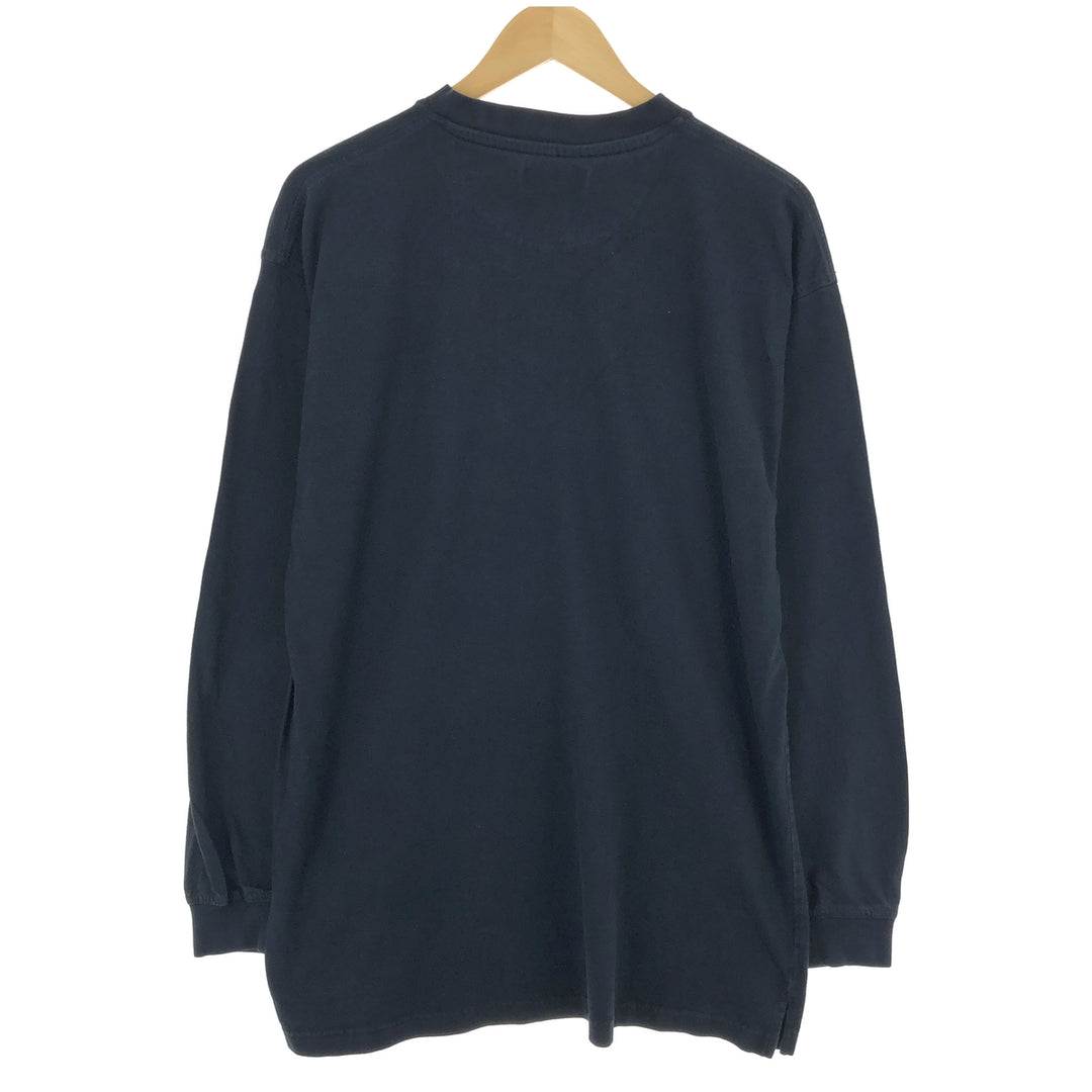 KNIGHTS SPORTSWEAR Henley neck long T-shirt, long T, men's L /eaa429895