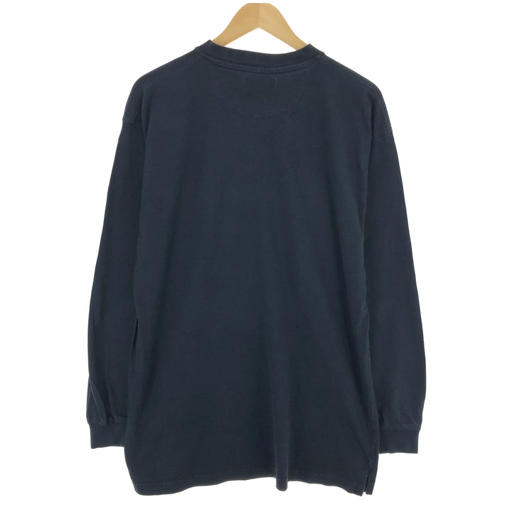 KNIGHTS SPORTSWEAR Henley neck long T-shirt, long T, men's L /eaa429895