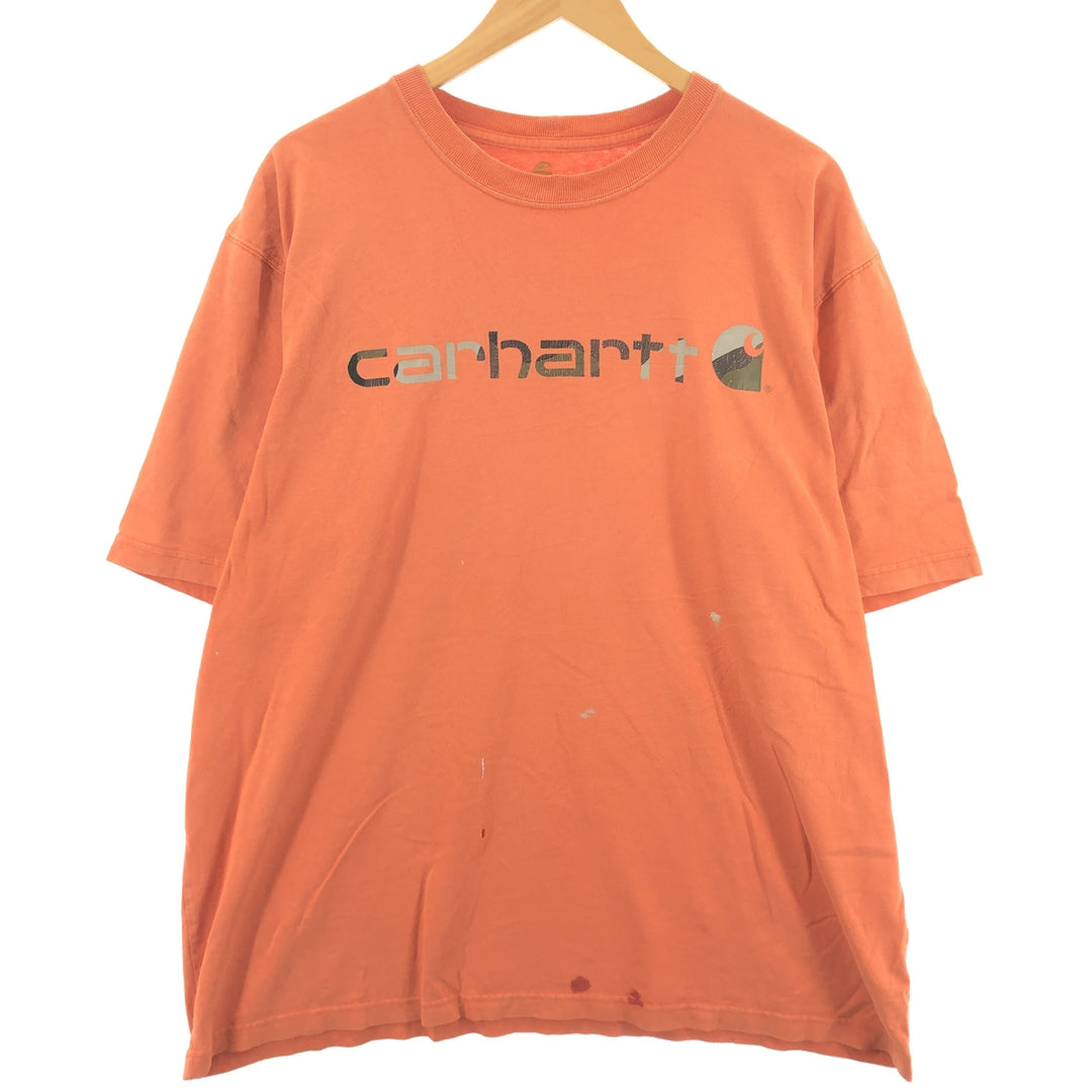 Carhartt ORIGINAL FIT short sleeve logo T-shirt, men's XL size / eaa429900