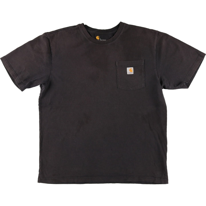 Carhartt ORIGINAL FIT short sleeve one point logo pocket T-shirt Men's L /eaa429903