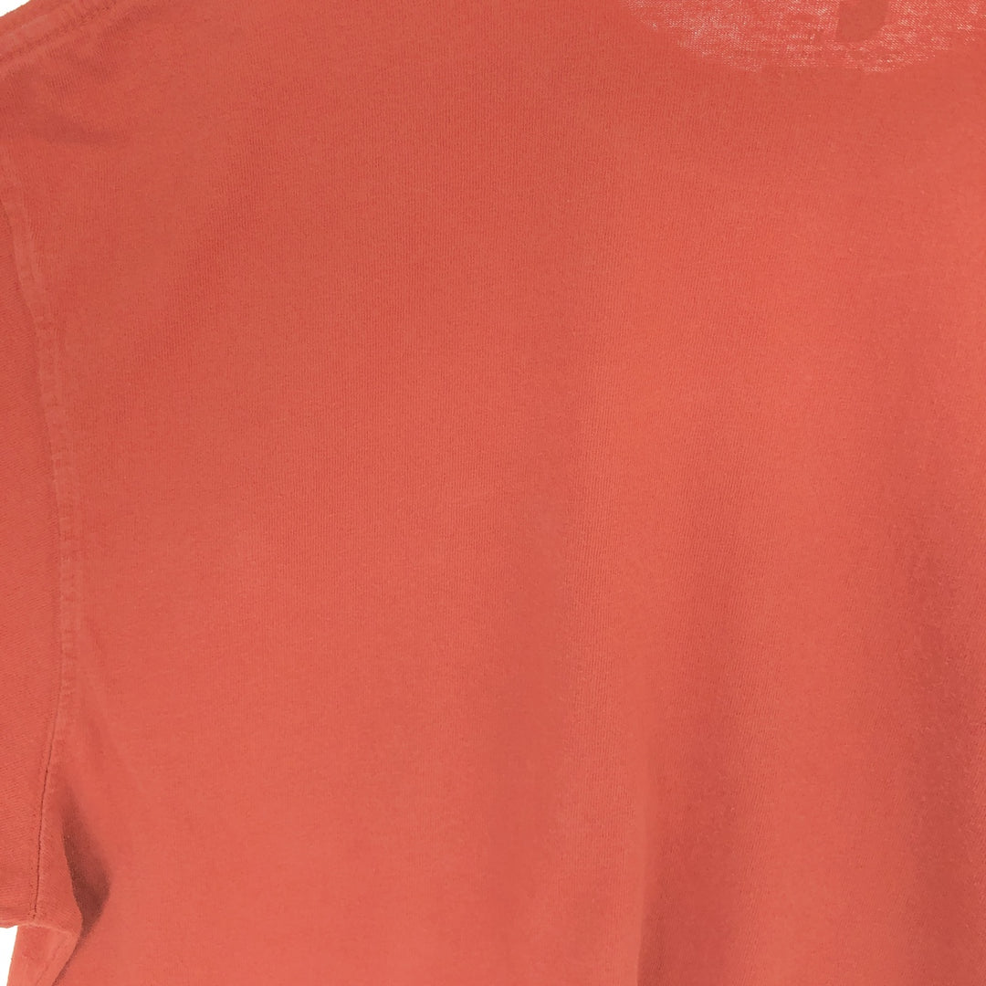 Carhartt ORIGINAL FIT Plain Pocket Long T-Shirt, Men's XL cotton red type reddish brown Vintage Second Hand