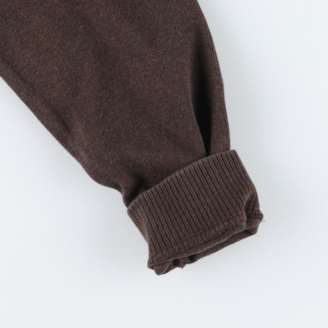 Eddie Bauer V-neck plain blank sweatshirt, trainer, men's L / eaa429930