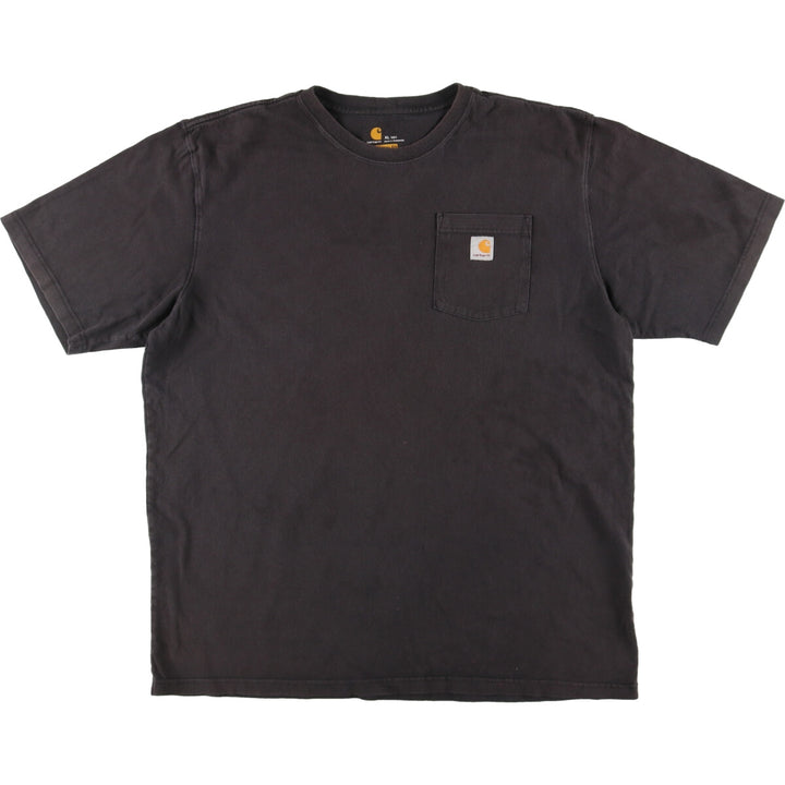 Carhartt ORIGINAL FIT short sleeve one point logo pocket T-shirt Men's XL /eaa429937