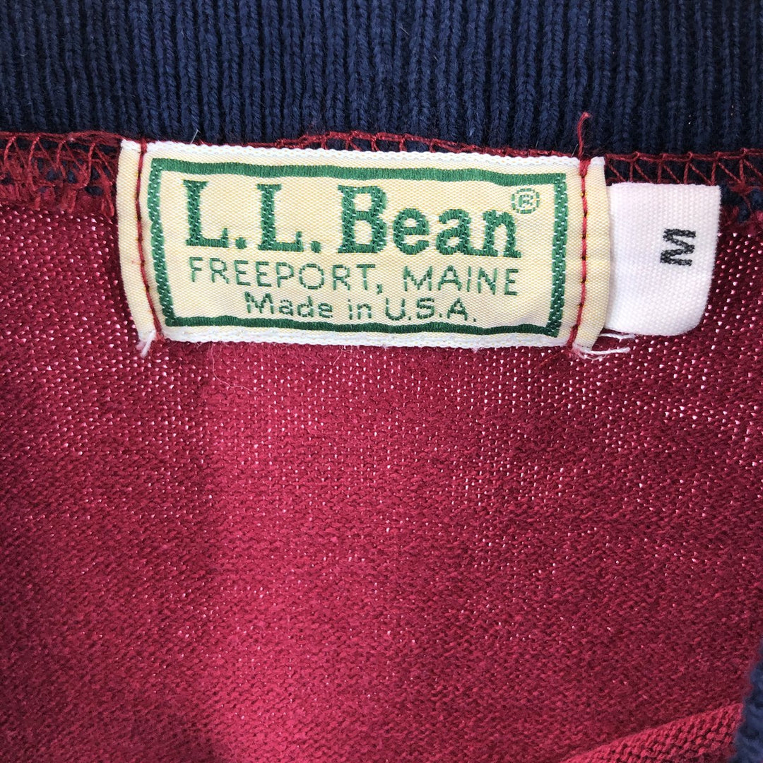 80'S LLBean Lined High Neck Sweatshirt Trainer Made in USA Men's M Vintage /eaa429966