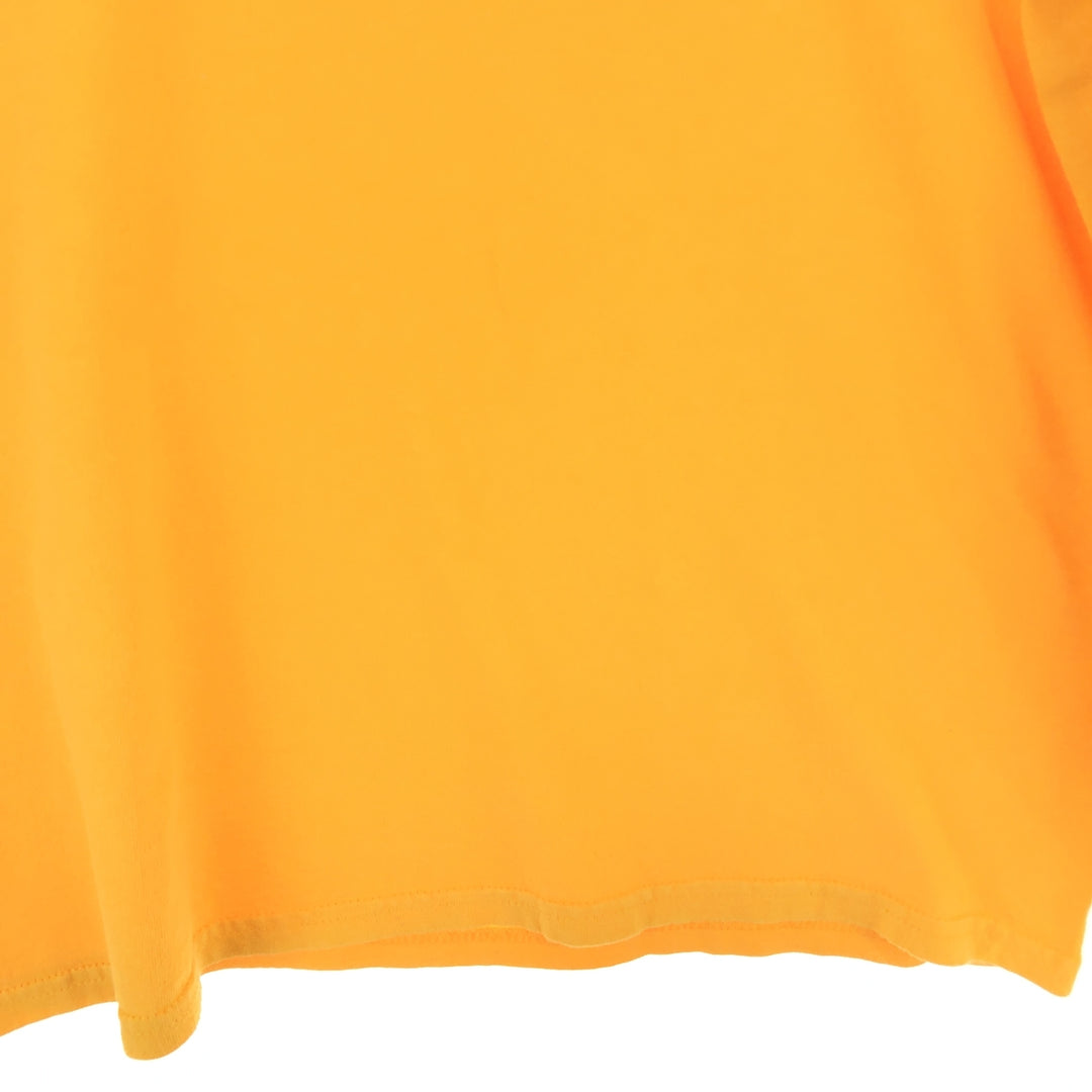 WU-TANG CLAN Long Sleeve T-Shirt Rap Tee Men's L cotton yellow type Vintage Second Hand