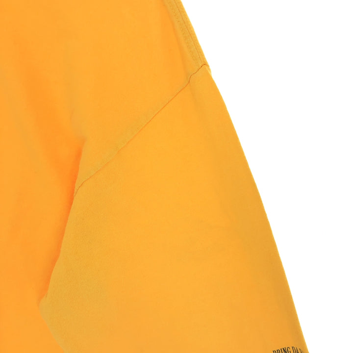 WU-TANG CLAN Long Sleeve T-Shirt Rap Tee Men's L cotton yellow type Vintage Second Hand