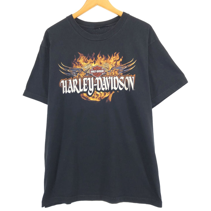 00'S Harley-Davidson Motorcycle Bike T-shirt Men's L /eaa430015