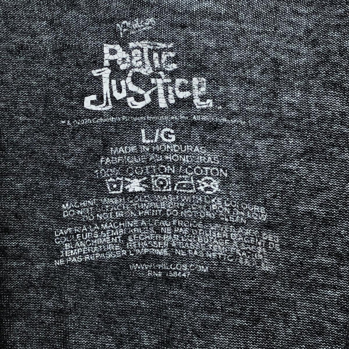POETIC JUSTICE 2PAC Long T-shirt Men's L /eaa430020