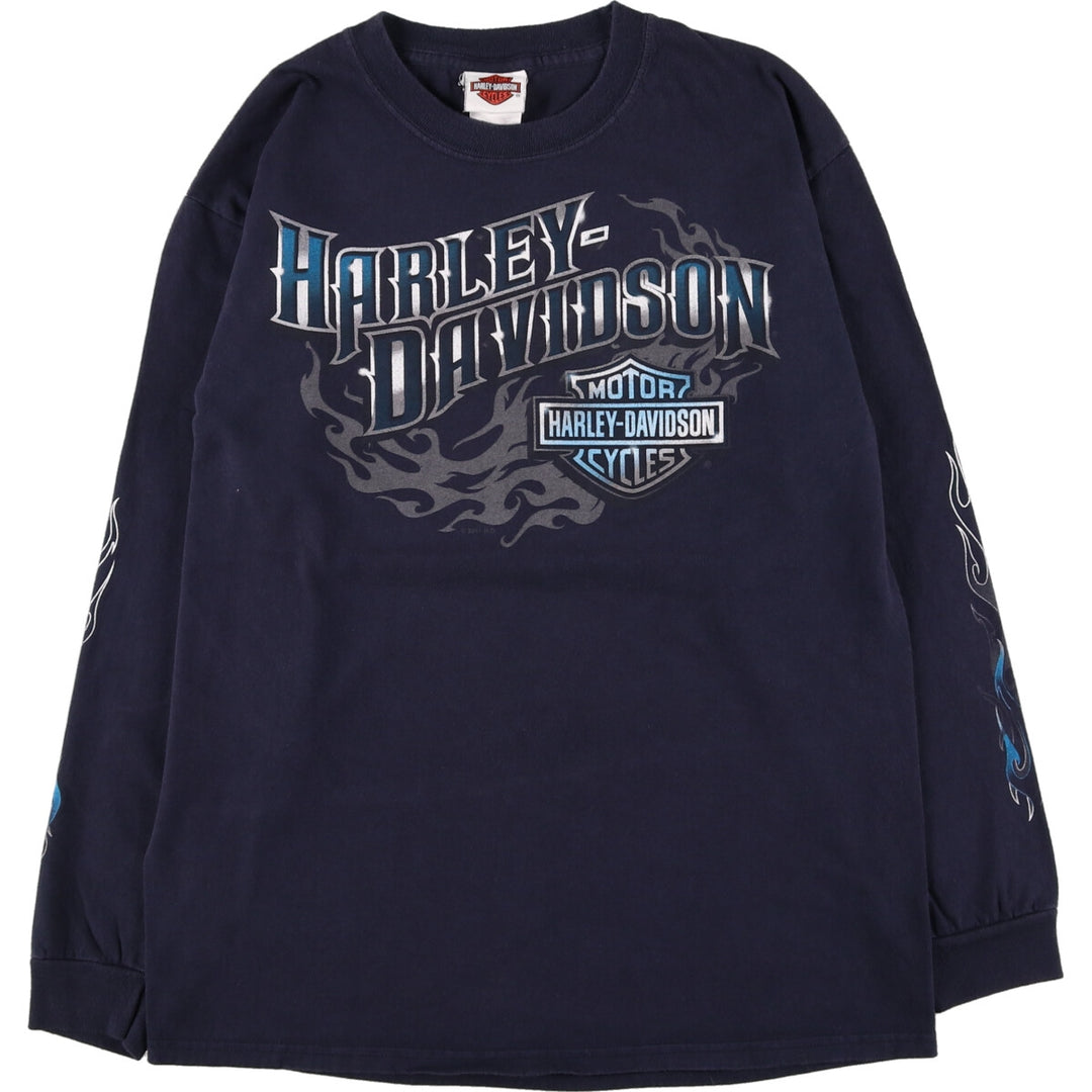 Harley-Davidson Hanes Long T-shirt Men's M /eaa430027