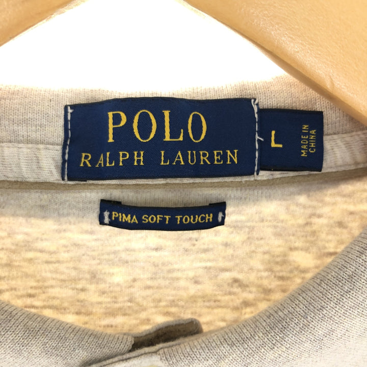 Ralph Lauren POLO RALPH LAUREN Long Sleeve Polo Shirt Men's L /eaa430036