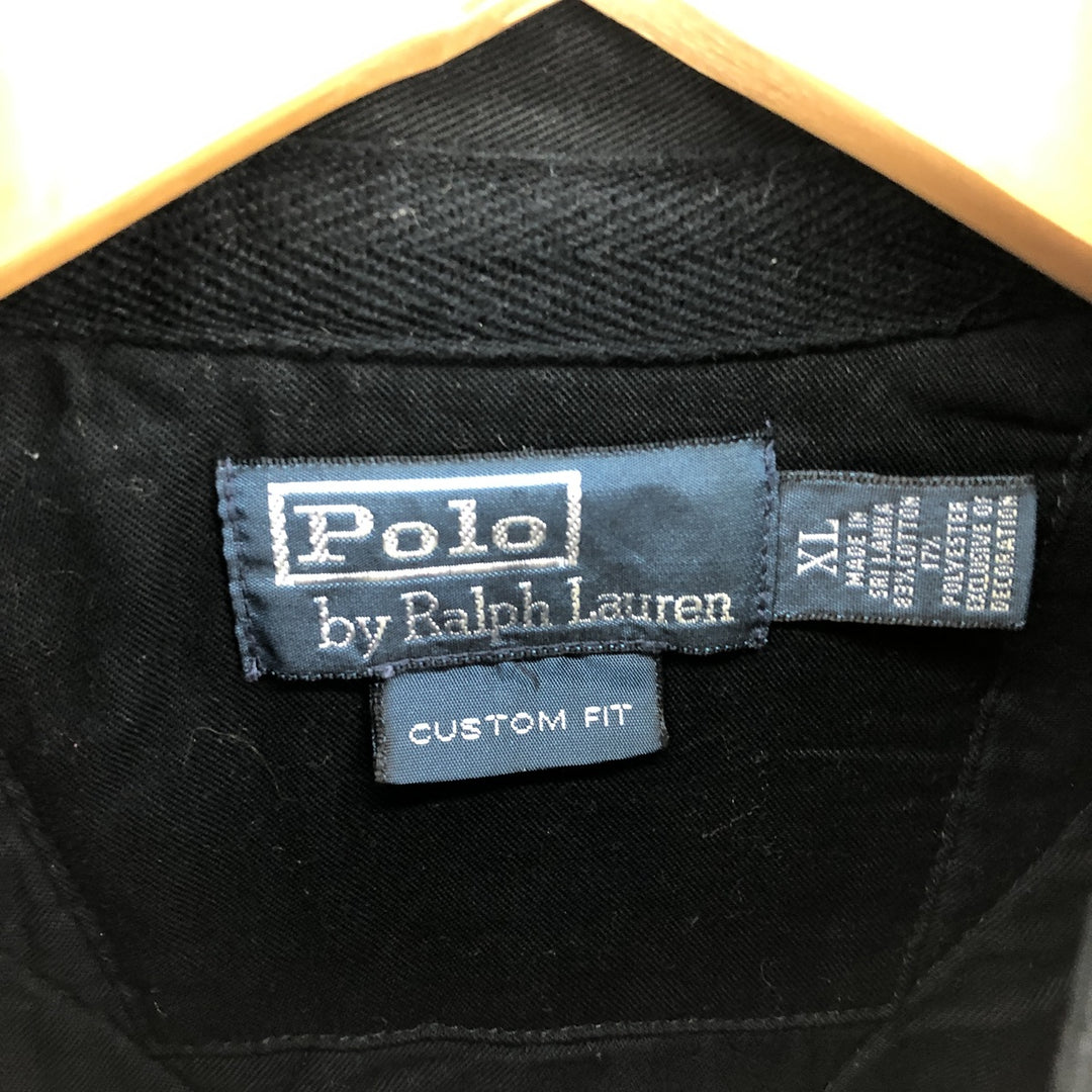 Ralph Lauren POLO by Ralph Lauren CUSTOM FIT long sleeve rugby shirt, men's XL equivalent /eaa430050