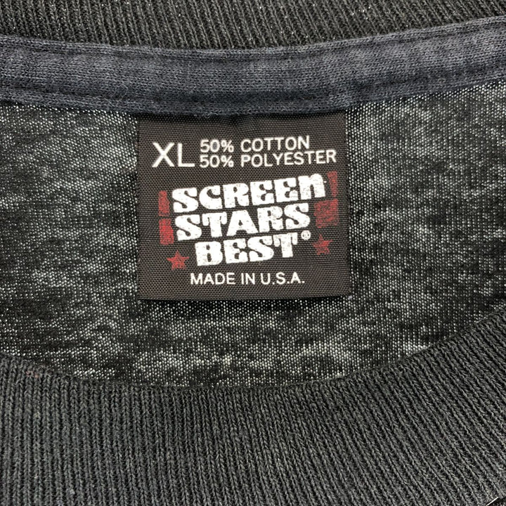 90'S SCREEN STARS Printed T-shirt Made in USA Men's XL Vintage /eaa430121