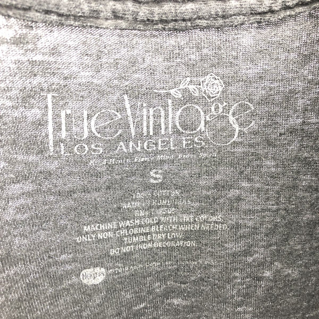 TRUE VINTAGE LOS ANGELES THE BEATLES Band T-shirt, Men's S size /eaa430144