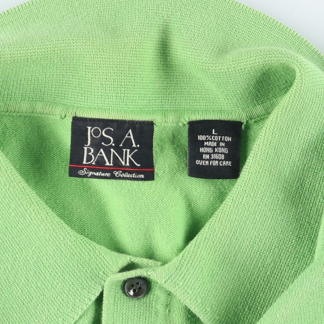 JOS. A. BANK Half-button polo knit sweater Men's L /eaa430145