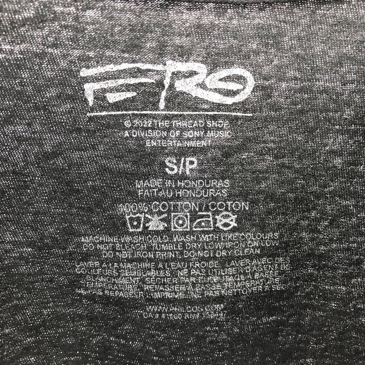 ASAP FERG Rap T-shirt, Made in Honduras, Men's S size cotton black type Vintage Second Hand