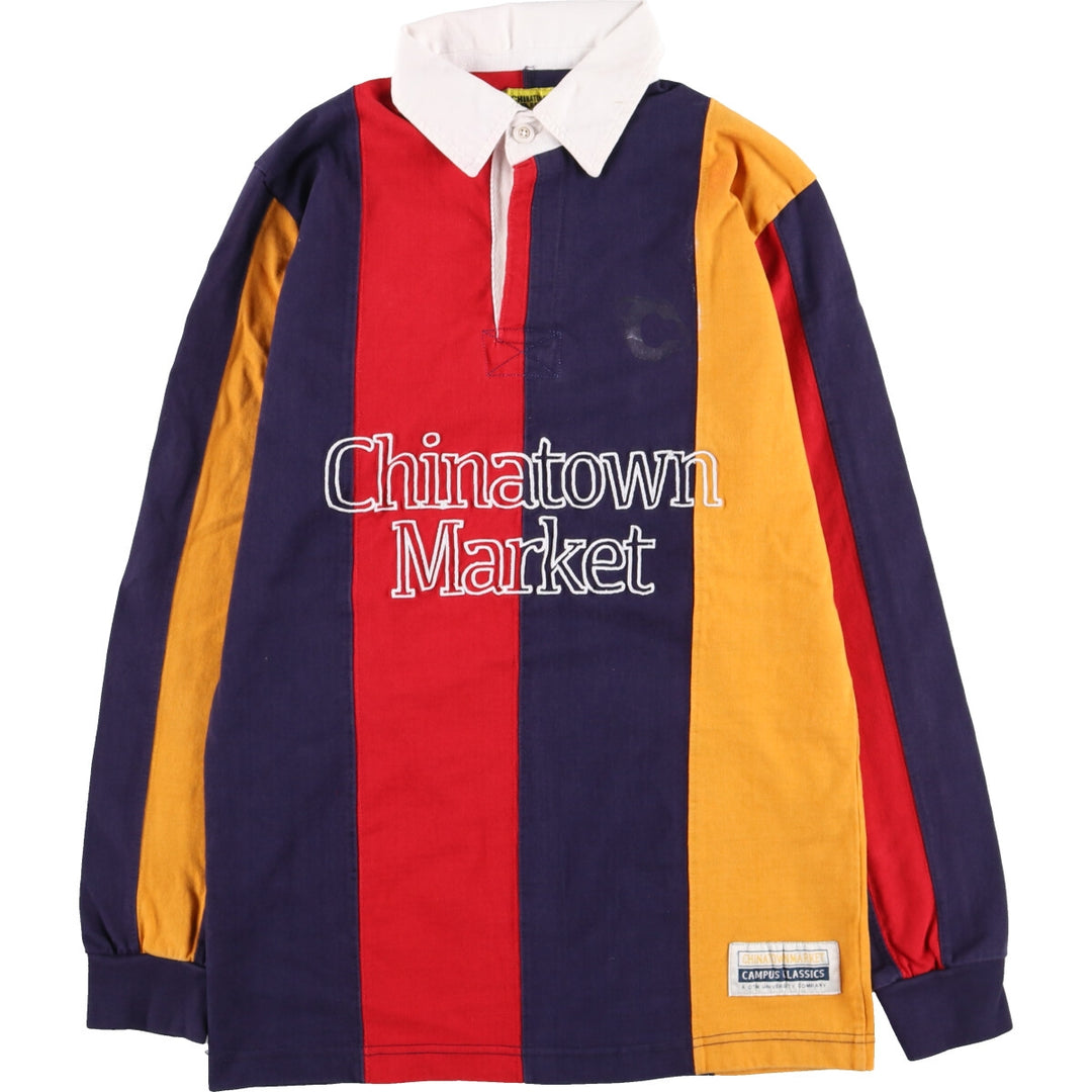 Chinatown Market CHINATOWN MARKET Long Sleeve Rugby Shirt Men's M /eaa430257