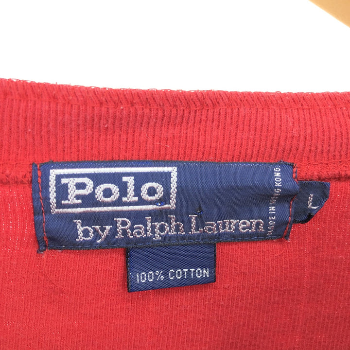 Ralph Lauren POLO by Ralph Lauren Henley neck long T-shirt long T Men's L /eaa430264