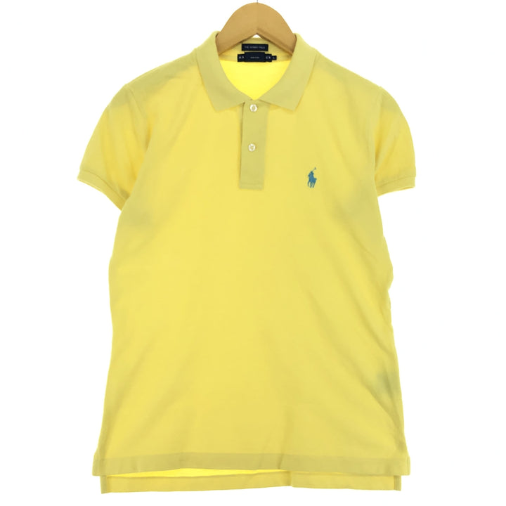 Ralph Lauren THE SKINNY POLO short sleeve polo shirt women's L /eaa430273