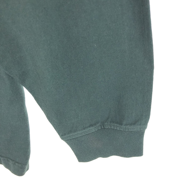 Dickies Long T-shirt, Men's XXL cotton Green type dark green Vintage Second Hand