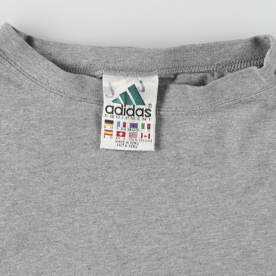 90'S Adidas EQUIPMENT Long Sleeve T-Shirt Men's XL Vintage /eaa430292