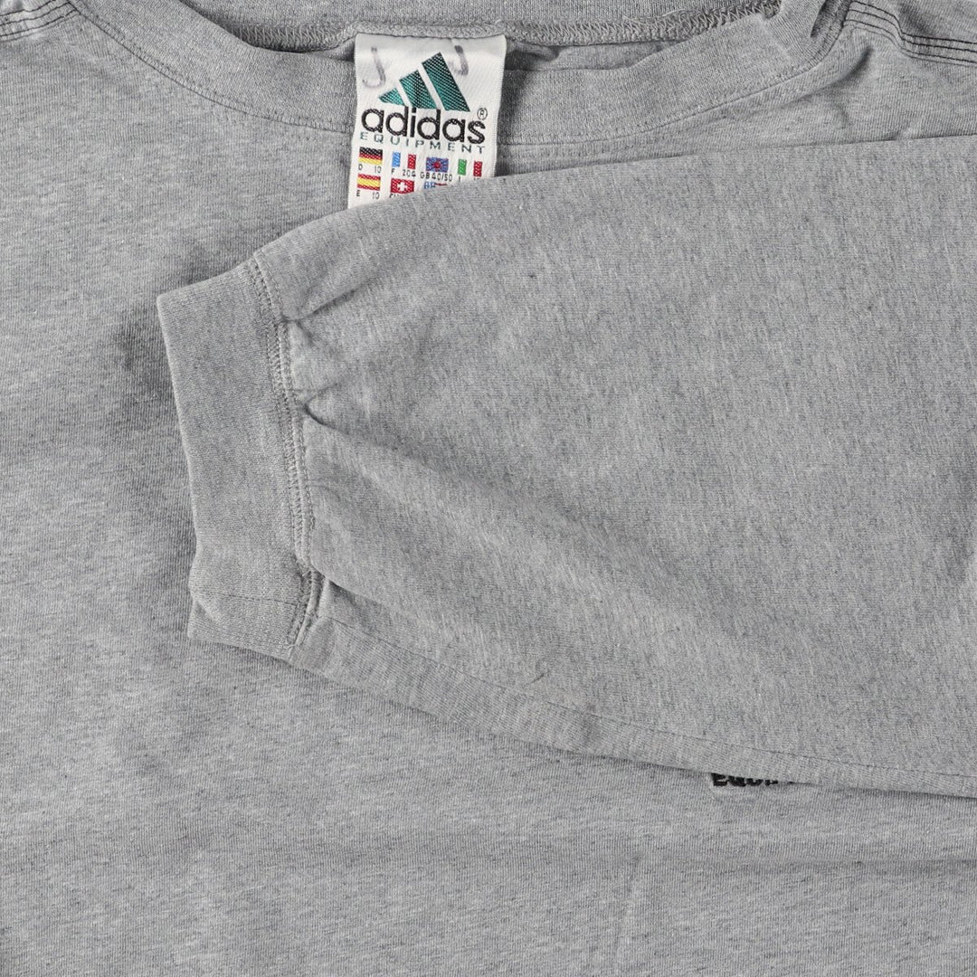 90'S Adidas EQUIPMENT Long Sleeve T-Shirt Men's XL Vintage /eaa430292