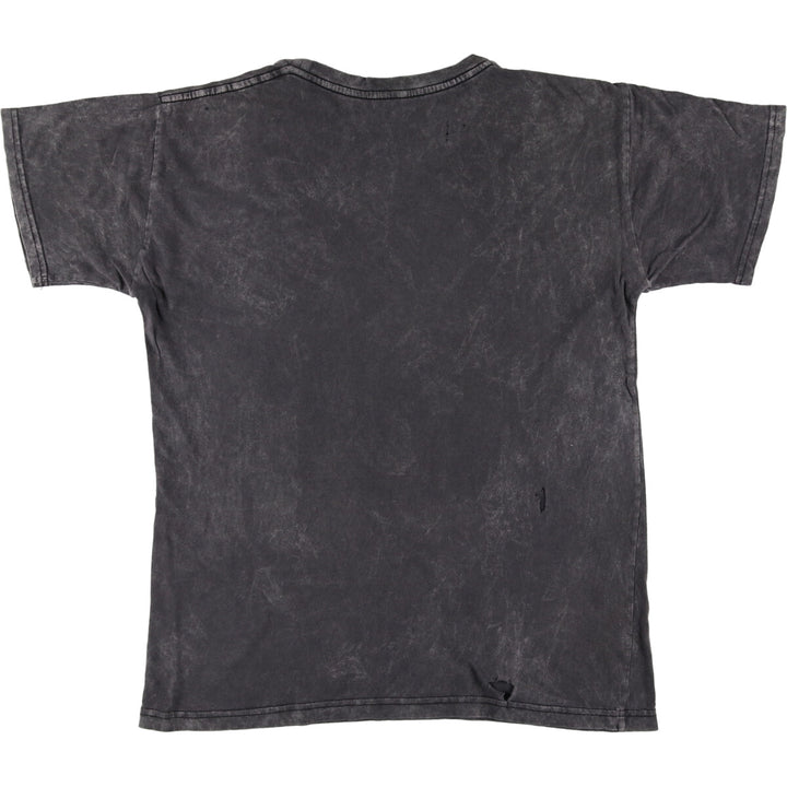 METALLICA Metallica Band T-shirt Band T Men's XL size cotton black type Vintage Second Hand