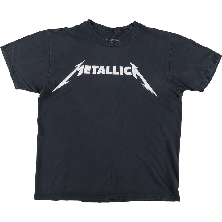 METALLICA Metallica Band T-shirt Band T Men's L /eaa430403