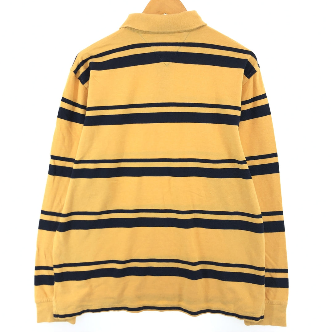 Tommy Hilfiger CLASSIC FIT long sleeve striped polo shirt for men L /eaa430430