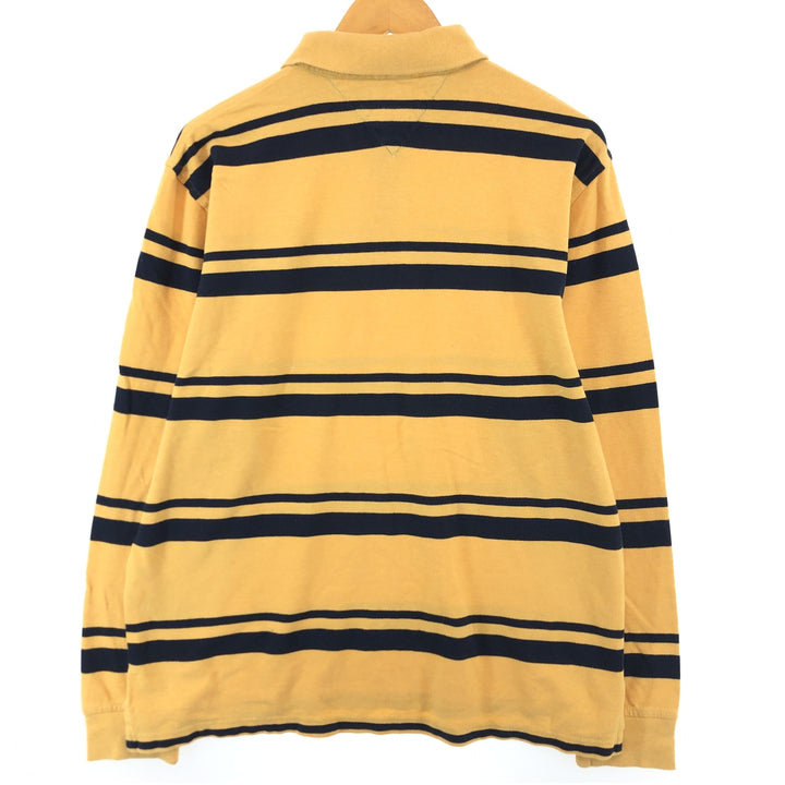 Tommy Hilfiger CLASSIC FIT long sleeve striped polo shirt for men L /eaa430430