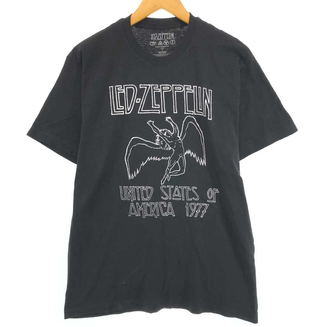 LEDZEPPELIN Led Zeppelin Band T-shirt Band T Men's L /eaa430448