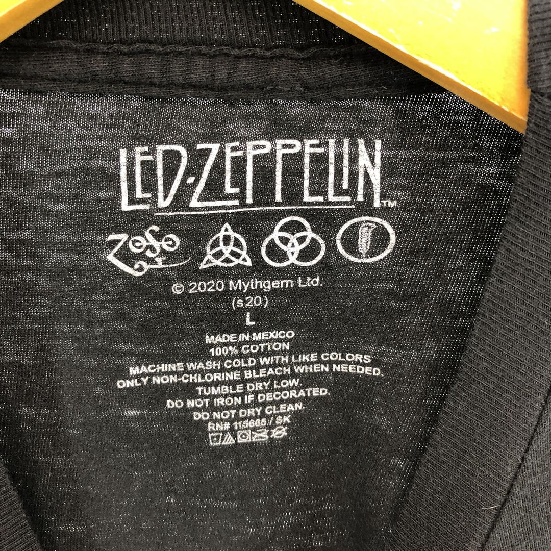 LEDZEPPELIN Led Zeppelin Band T-shirt Band T Men's L /eaa430448