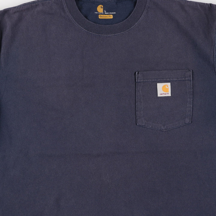 Carhartt ORIGINAL FIT short sleeve one point logo pocket T-shirt Men's L /eaa430464